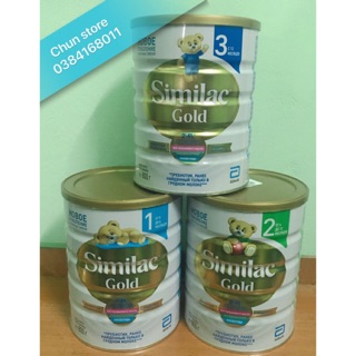Sữa Similac Gold có bill số 1,2,3 lon 800g