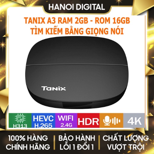 Android TV Box Tanix A3 4K UltraHD Android 10.0