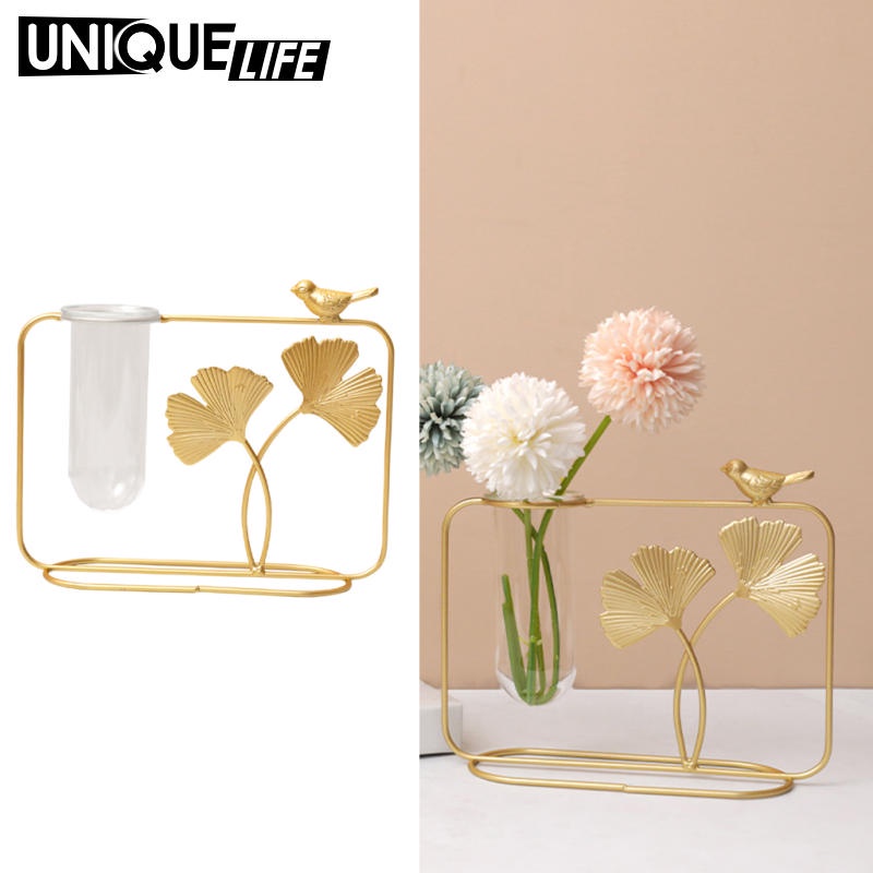 Bình hoa thủy canh bằng thủy tinh trong suốt để bàn trang trí nhà cửa/văn phòng