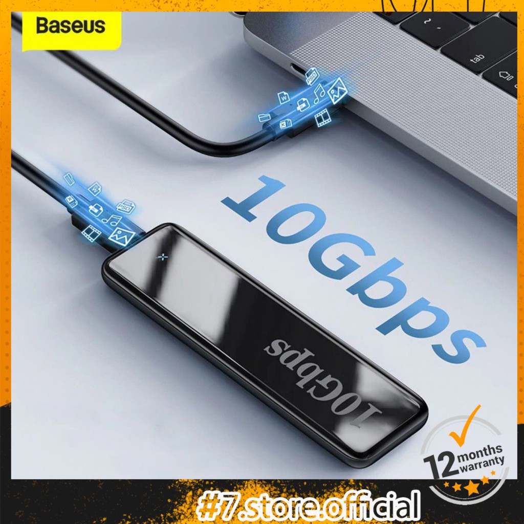 Thiết bị chuyển đổi ổ SSD thành ổ lưu trữ di động SSD Box Baseus Full Speed Series SSD Enclosure