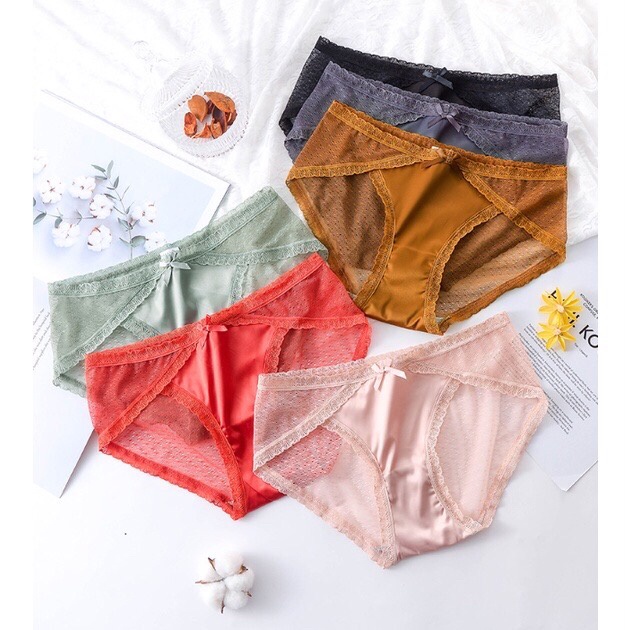 Quần Lót Nữ Ren Lưới Thoáng Khí Thân Thiện Với Làn Da Quyến Rũ Cho Nữ Hieu Store24 - Y266
