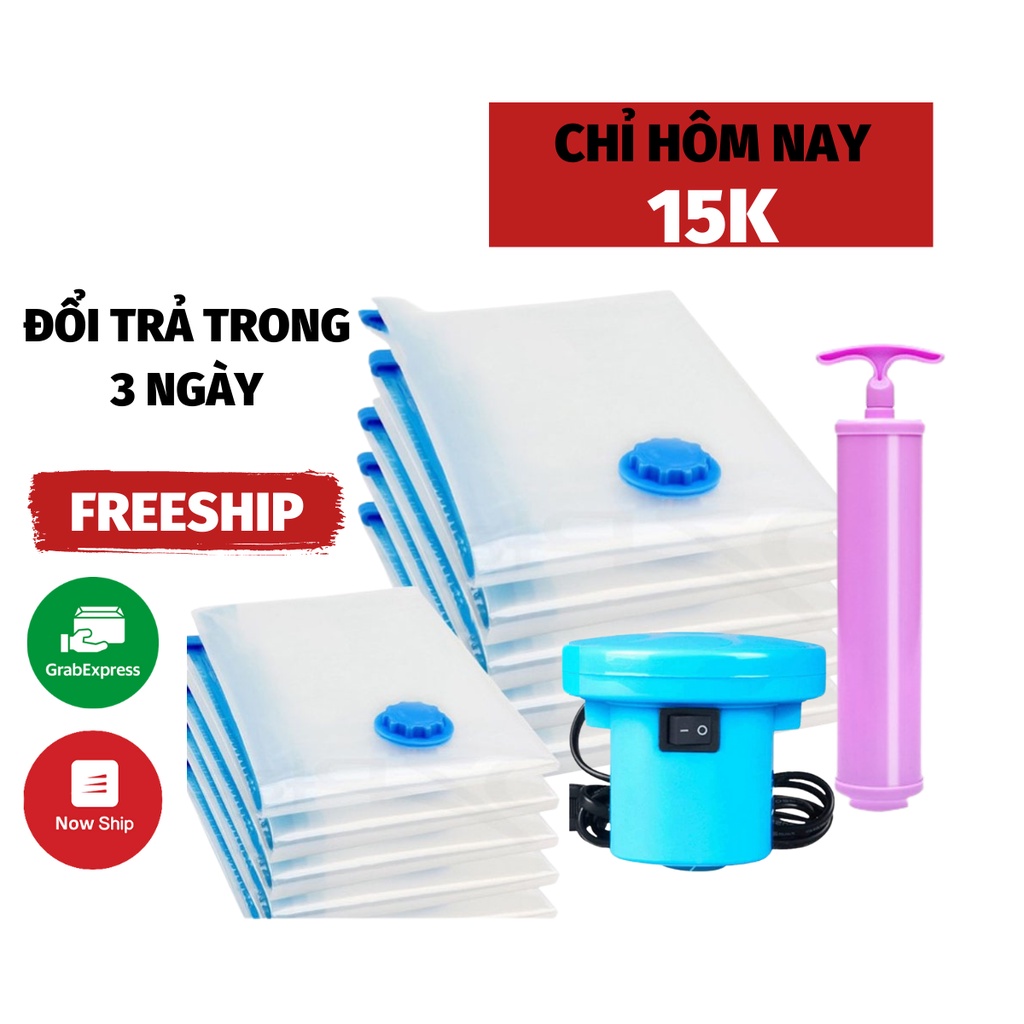 Túi Zip Đựng Quần Áo Túi Hút Chân Không Đựng Quần Áo NOBITA OFFICIAL