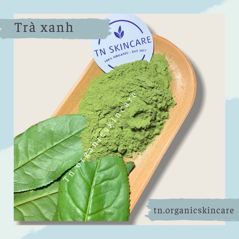 Bột Cám gạo Trà xanh Nguyên chất 500gr Tắm dưỡng toàn thân | BigBuy360 - bigbuy360.vn