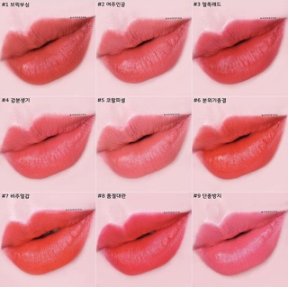 Son Peripera Ink velvet mẫu mới 2019