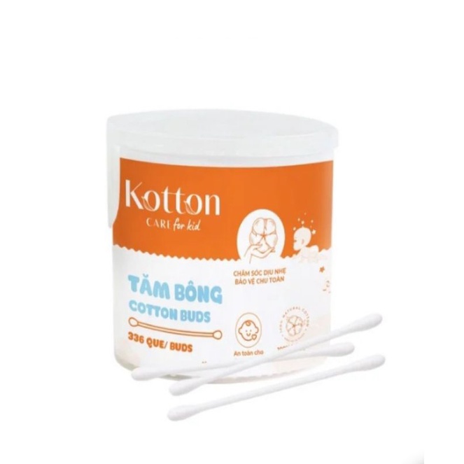 Combo 3 hủ bông  ráy tai BBT- MERIGO tròn 336 que.