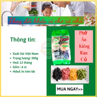 Phở Ăn Kiêng Giảm Cân Rau Củ 6 Vị Cheapnice 300g, Thay Đổi Khẩu Vị Gia Đình Của Bạn.