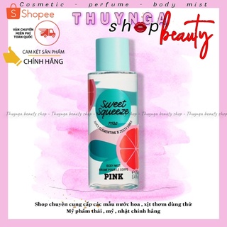 [𝐵𝒪𝒟𝒴 𝑀𝐼𝒮𝒯] Body mist xịt thơm toàn thân Sweet Squeeze 10ML #тнυynga.вeaυтyѕнop