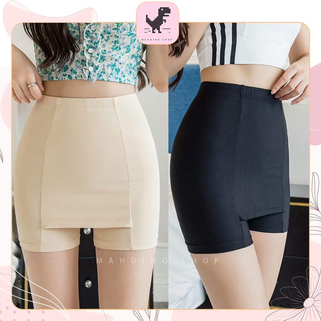Quần An Toàn Mặc Không Lộ Đường Viền Giữ Form Váy - Cotton Co Giãn 4 Chiều QV, Quần Trong Váy