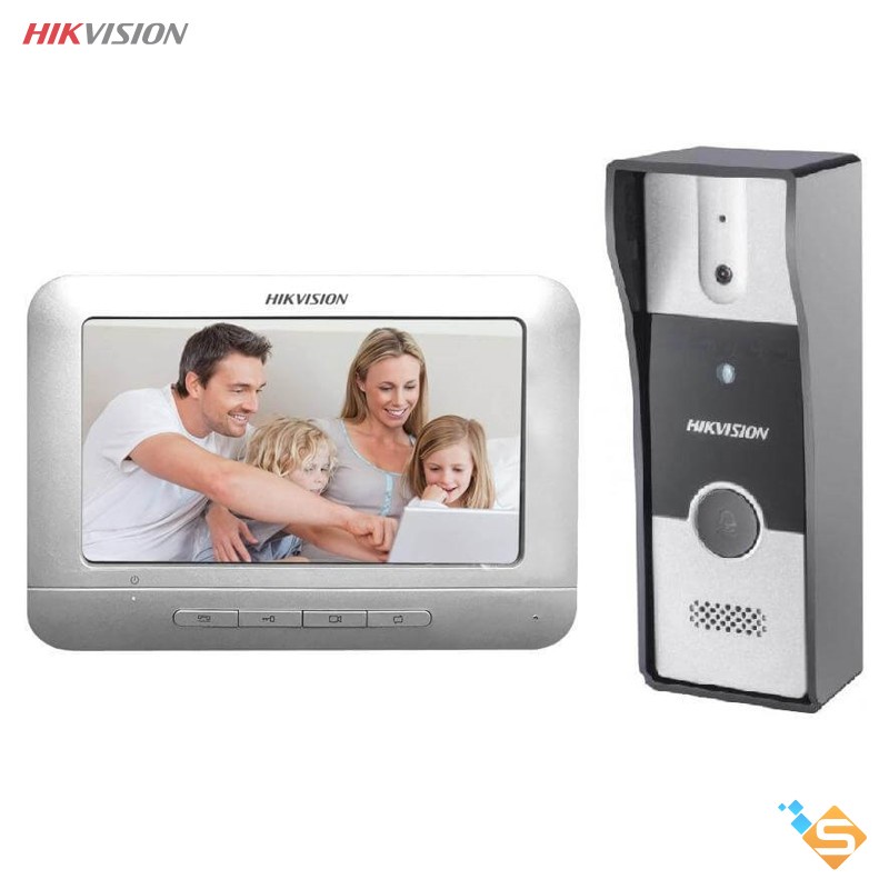 Bộ Chuông Cửa Màn Hình Màu Analog HIKVISION DS-KIS202 - Bảo Hành Chính Hãng 12 Tháng