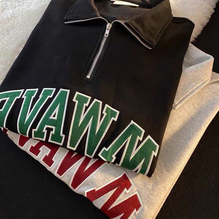 Áo Sweater Nỉ Bông N.WAVE Phong Cách Ulzzang