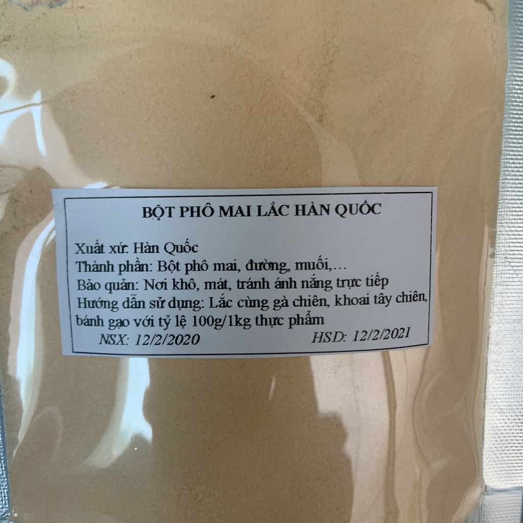 100G BỘT PHÔ MAI LẮC HÀN QUỐC | BigBuy360 - bigbuy360.vn