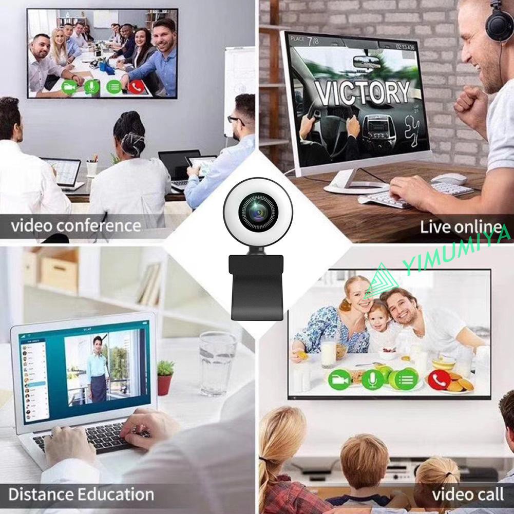 Webcam 1080p Hd Usb Có Micro Cho Pc / Phát Sóng Trực Tiếp | BigBuy360 - bigbuy360.vn
