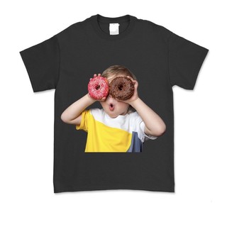 [VIDEO THẬT] Áo Thun Ngắn Tay ADLV Baby Face Cậu Bé Donut