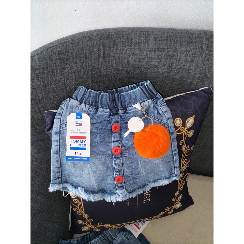 QUẦN JEAN GIẢ VÁY BÉ GÁI CỘC MẶC HÈ SIZE 7/19KG