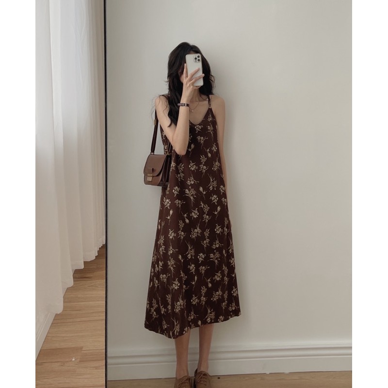 váy chiffon 2 dây (có lót trong) 2681 | BigBuy360 - bigbuy360.vn