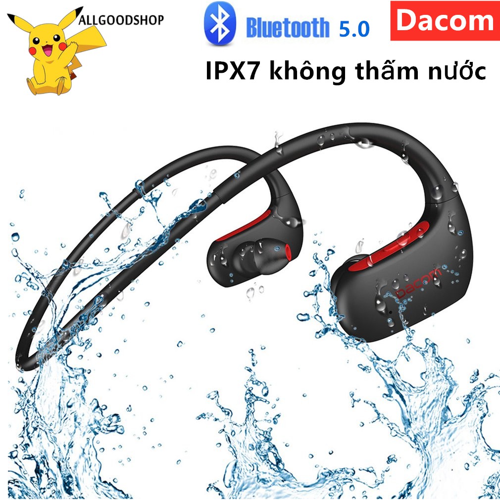 Dacom L05 Tai Nghe Bluetooth Thể Thao Chống Nước Ipx7 Có Mic Cho Iphone Xiaomi Huawei
