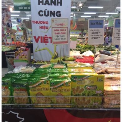 Cơm Cháy Cochi Chà Bông - Đại Long 150g  Vị Ruốc Gà,  Hành Không  Chất Bảo Quản - Đặc sản Ninh Bình