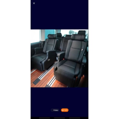 Ghế điện sang cho xe limousine