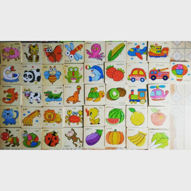 Ghép hình 3,4,5 mảnh cho bé