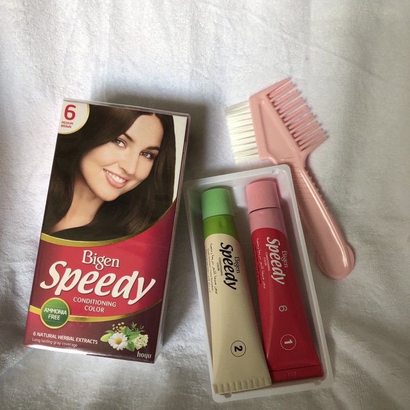 Nhuộm tóc phủ bạc BIGEN Nhật - Bigen Hồng - Nhuộm phủ bạc cao cấp