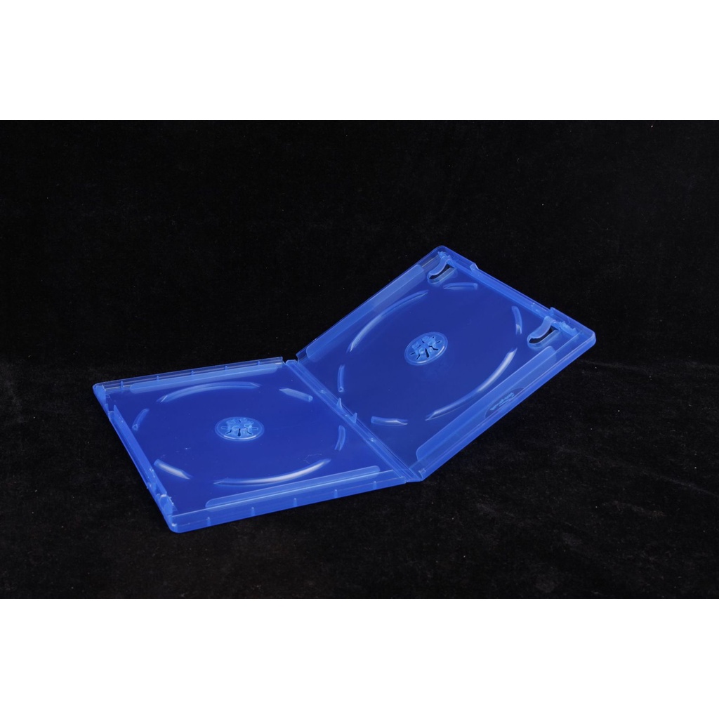 Hộp nhựa đựng đĩa Cd Dvd màu xanh trong suốt