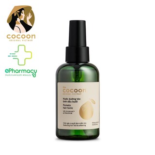 Nước Dưỡng Tóc Tinh Dầu Bưởi COCOON giảm rụng tóc, kích thích mọc tóc (Phiên Bản 2020) - Pomelo Hair Tonic 140mL