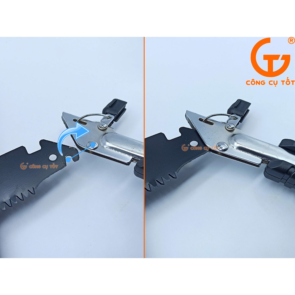 Cưa gỗ Barker lưỡi đen 350mm