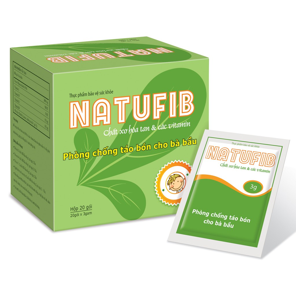 Natufib chất xơ hoà tan cho cả nhà