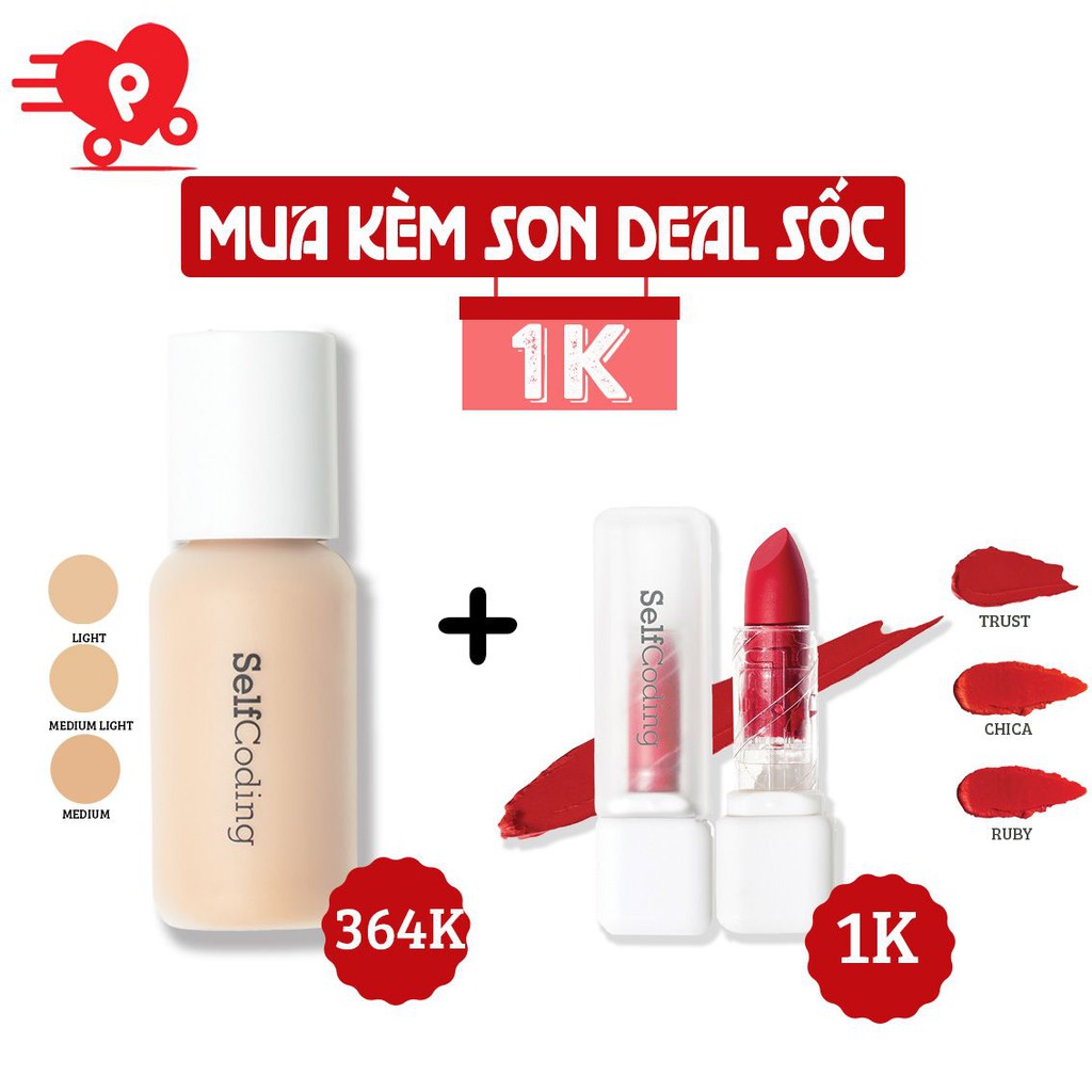 //LUXUBU// KEM NỀN MUA KÈM SON DEAL GIÁ SỐC SELFCODING