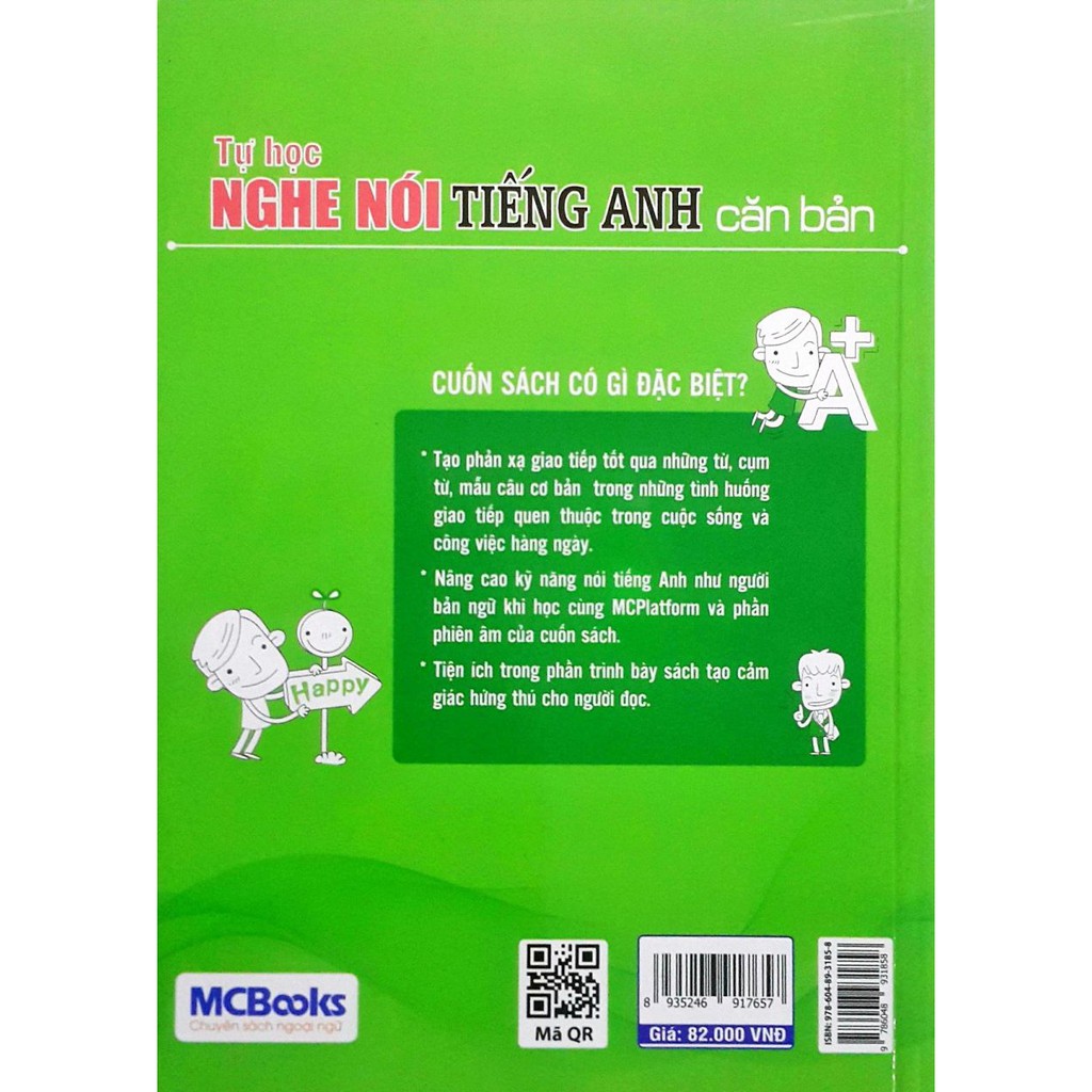 Sách - Tự Học Nghe Nói Tiếng Anh Căn Bản (Học Kèm App Online)