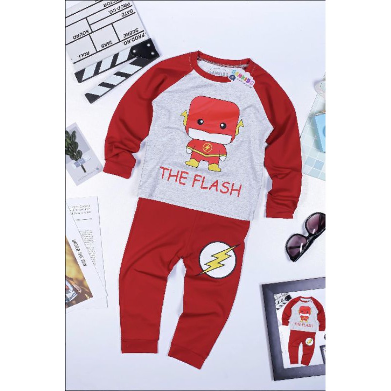Bộ Thor dài tay hình Chibi ngộ nghĩnh dễ thương cho bé