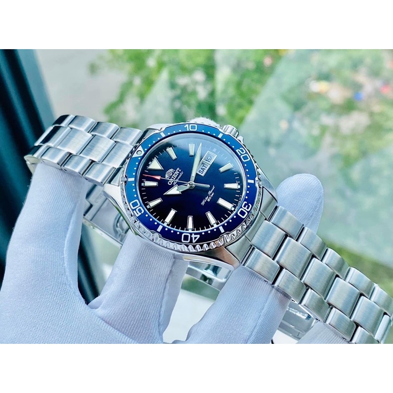 ĐỒNG HỒ NAM CHÍNH HÃNG Orient RA-AA0002L19B Mako 3 Blue Automatic
