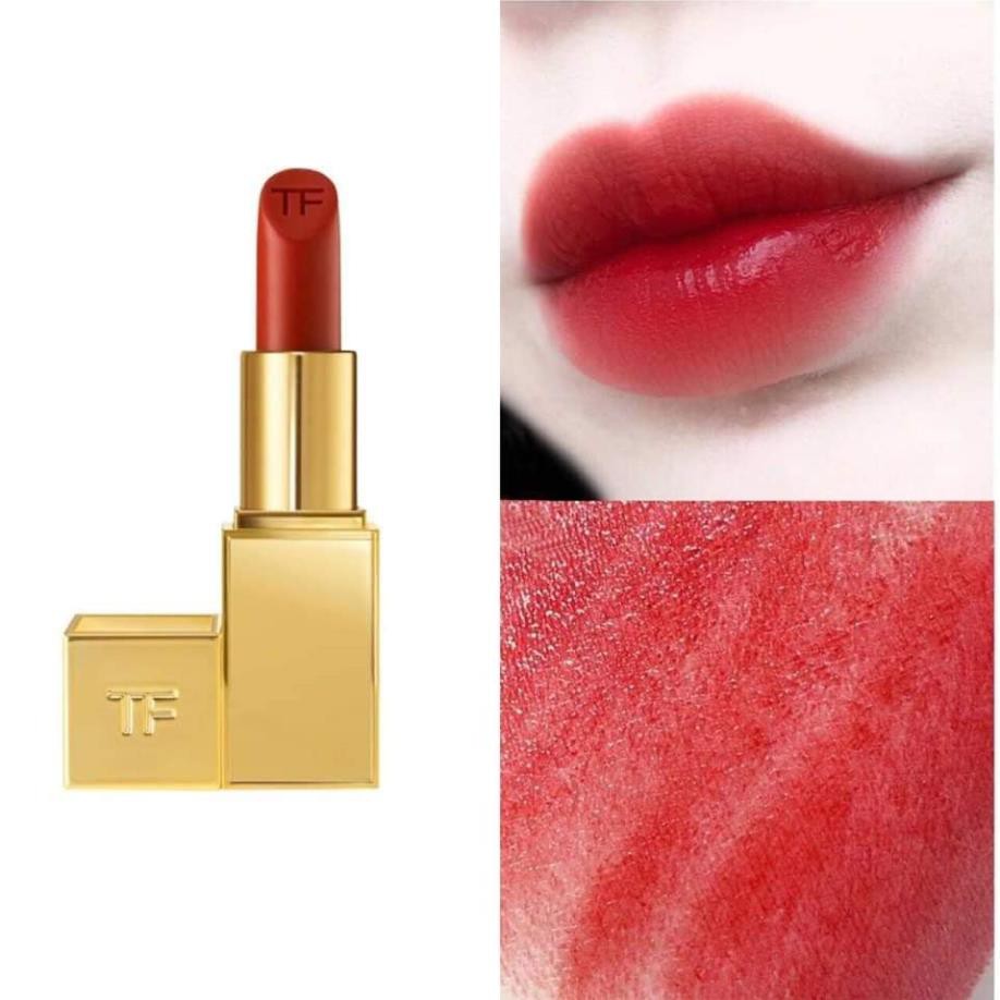 Son Tom Ford Scarlet Rouge 16 Màu Đỏ Tươi Vỏ Cam Limited