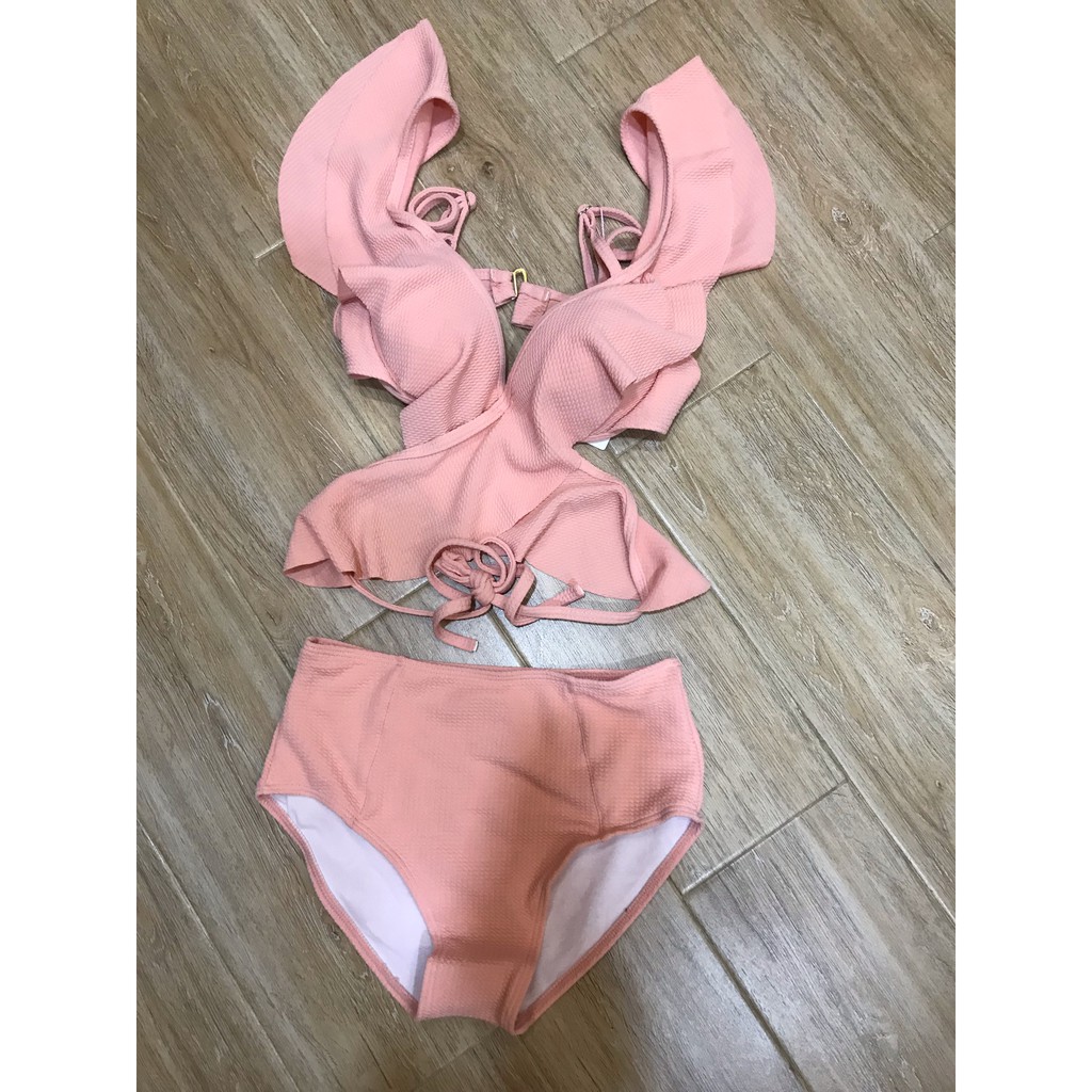 Bikini,Bộ Đồ Bơi Hai Mảnh Bèo Hồng, Hàng Nhập Đủ Size M L XL,BHN013 | BigBuy360 - bigbuy360.vn