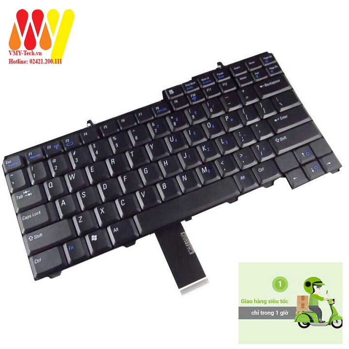 Bàn Phím Laptop 630M 640M 6400 9400 E1405 E1505 E1705 NC929 1501 D587 M1710 M90 M140 1000 0NC929 V-0511BIAS1-US NSKD5A01