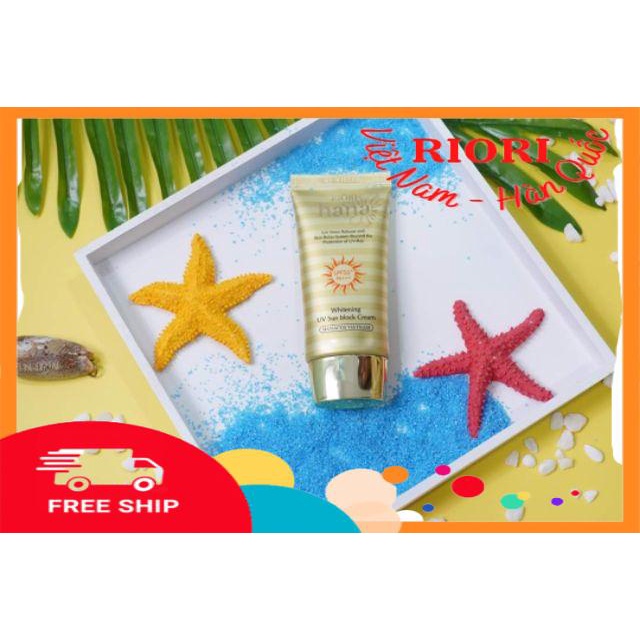 (FREESHIP) - Kem Chống Nắng Whitening UV Sun Block Cream RIORI HANA