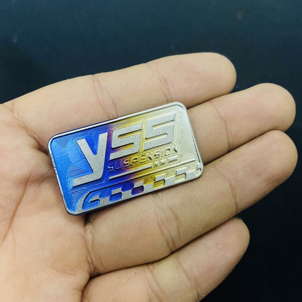 [TEM XE MÁY] TEM TITAN dán gấp xe côn, dè con xe tay ga siêu cá tính độc đáo