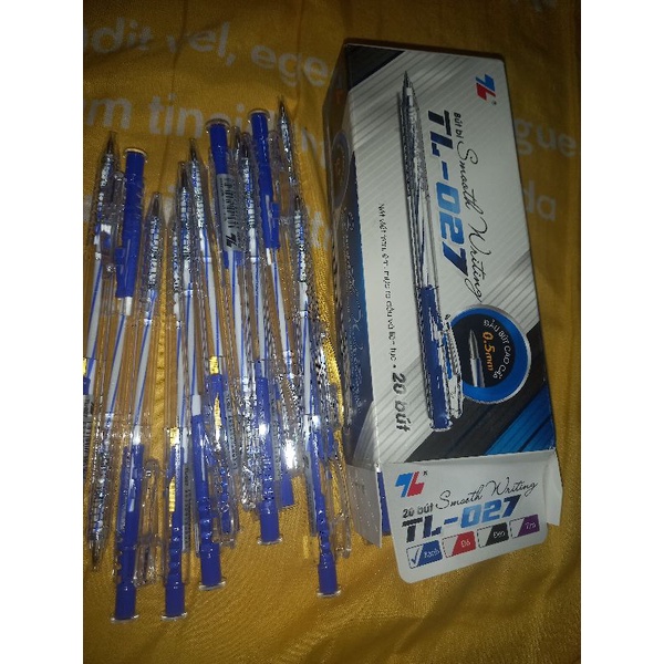 Bút Bi Mực Xanh TL - 027