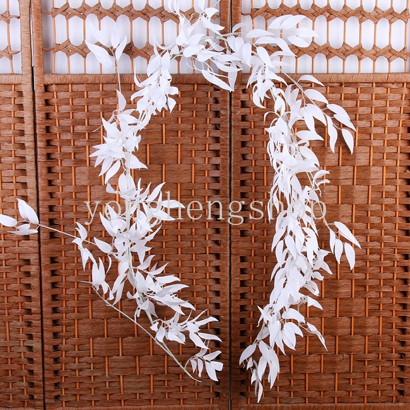 Dây Lá Liễu Nhân Tạo Bằng Nhựa Dùng Trang Trí Nhà Cửa / Tiệc Cưới