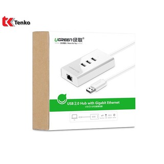 Bộ Chia USB 3 cổng + Lan UGREEN 20259
