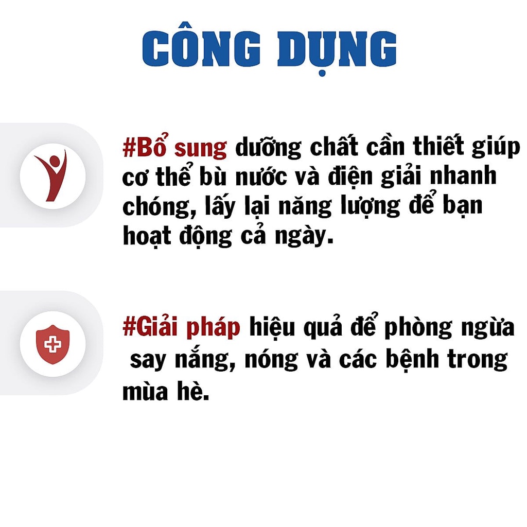 Viên sủi Oresol Pluz tăng cường sức đề kháng, giải khát, bù nước và điện giải (10 viên)