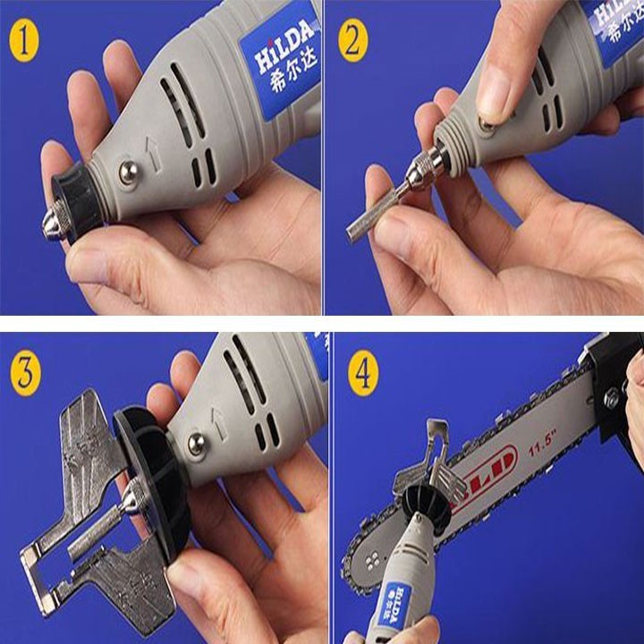 Đầu mài lưỡi cưa gắn máy mài