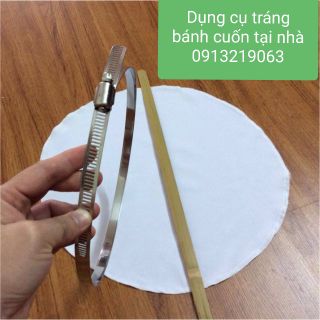Bộ dụng cụ làm bánh cuốn tại nhà