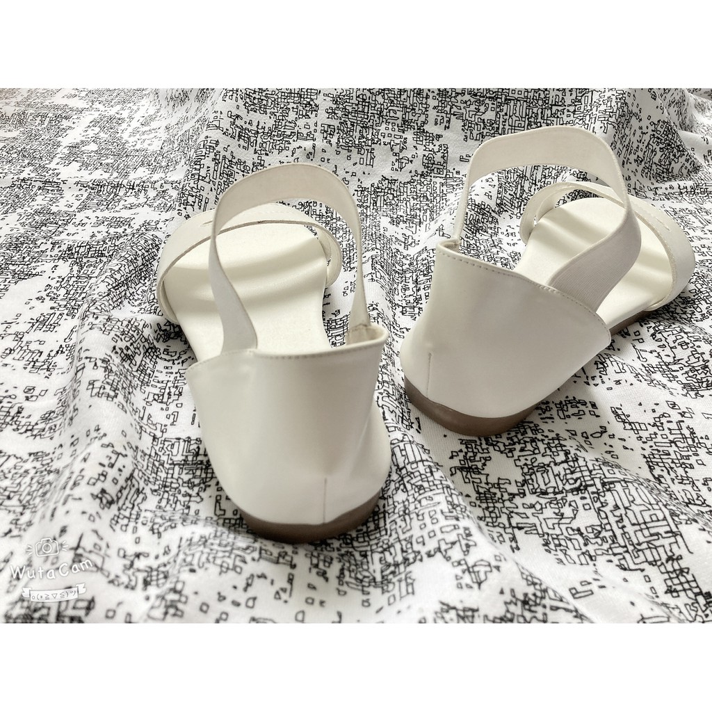H3Shoes - Sandal đế bệt quai ngang, Bích hậu, bản to , đế TPR