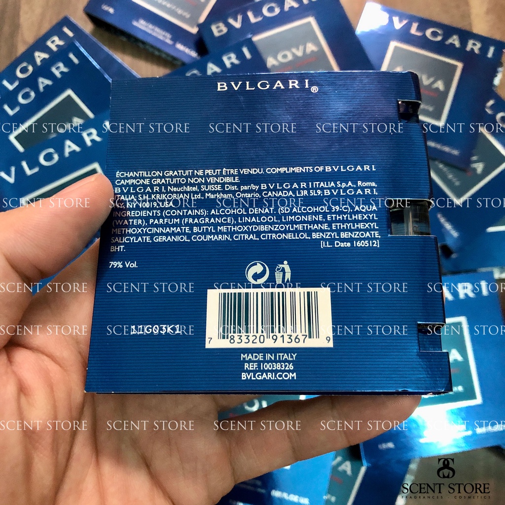 Scentstorevn - Vial chính hãng nước hoa Bvlgari Aqva Pour Homme Atlantiqve