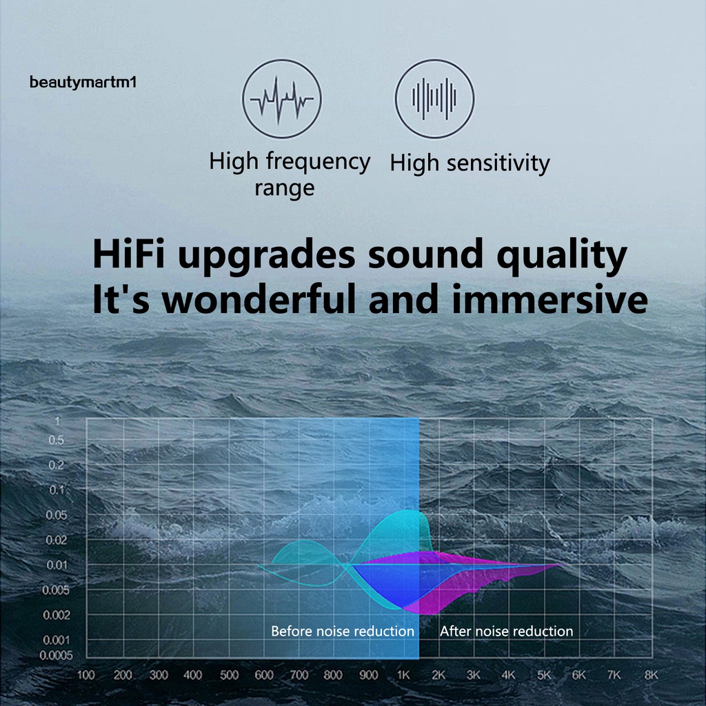 Tai Nghe Nhét Tai Beautymartm1 Chống Ồn Jack 3.5mm Âm Thanh Stereo Sống Động