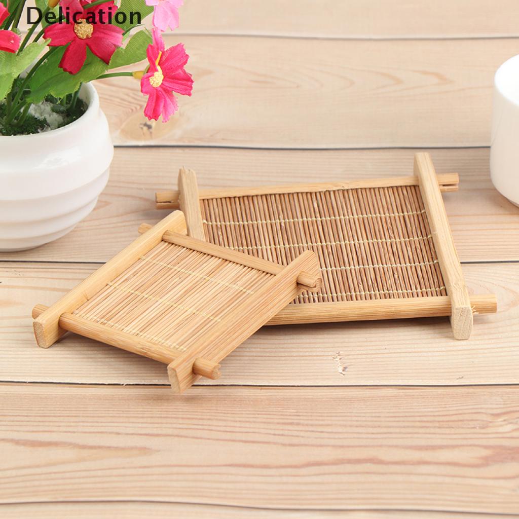 Đế Lót Ly Bằng Gỗ Tre Tiện Dụng Chất Lượng Cao