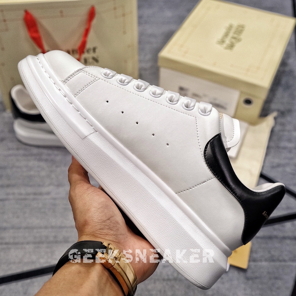 [GeekSneakerZone] Giày McQueen | Mc Queen Phiên Bản Cao Cấp [GÓT DA]