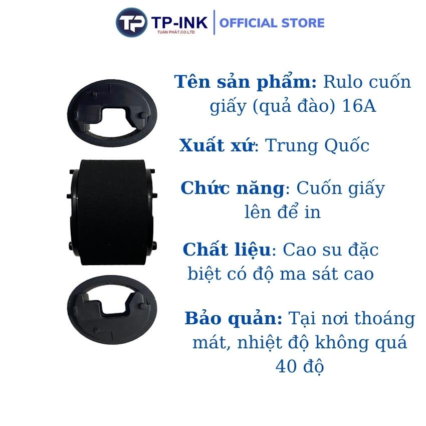 Rulo cuốn giấy, quả đào kéo giấy 16A dùng cho máy in  5200, 3500-3900-3100