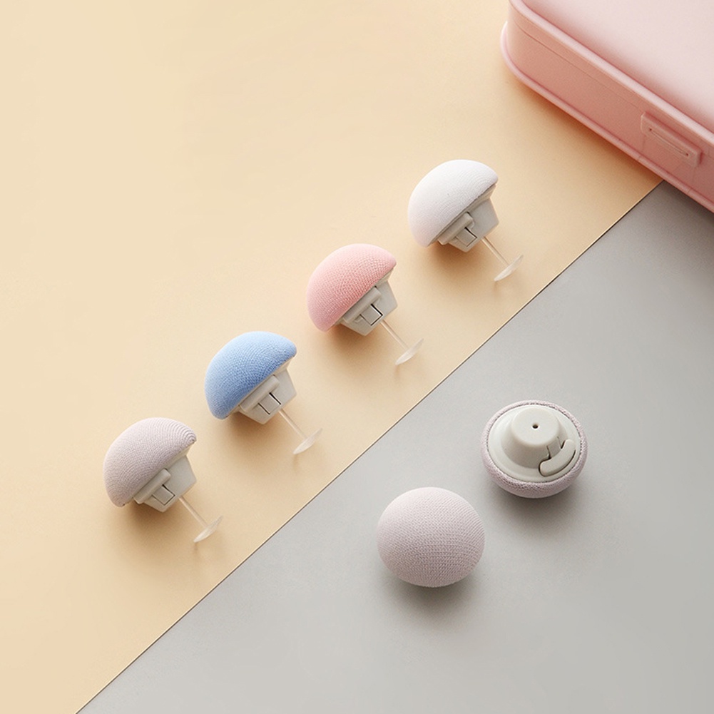 Set 4 Kẹp Cố Định Chăn / Ga Trải Giường Chống Trượt Hình Nấm